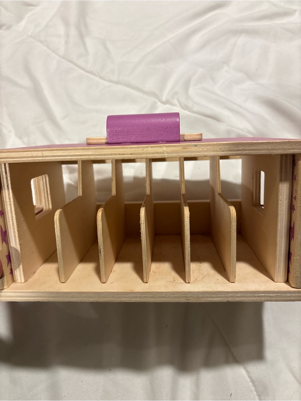 Unicorn Magic Wooden Carry Stable Playset - Breyer - Picture 2 of 6